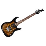 Guitarra 6C RG GIO Sunburst Ibanez RG Series GRX70QA-SB