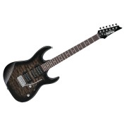 Guitarra 6C RG GIO Trans Black Sunburst Ibanez GRX70QA-TKS