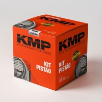 Pistao Kit C/anel Kmp Burgman 125 0,25