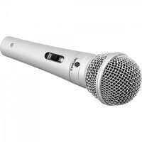 Microfone Harmonics MDC201 Dinâmico Supercardióido Cabo 4,5m Prata